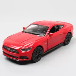 Малыш 1/36 масштаб маленький Ford Mustang GT 2015 S550 мышц для машин и других транспортных средств welly diecast Отступить миниатюрный моделирования игрушки
