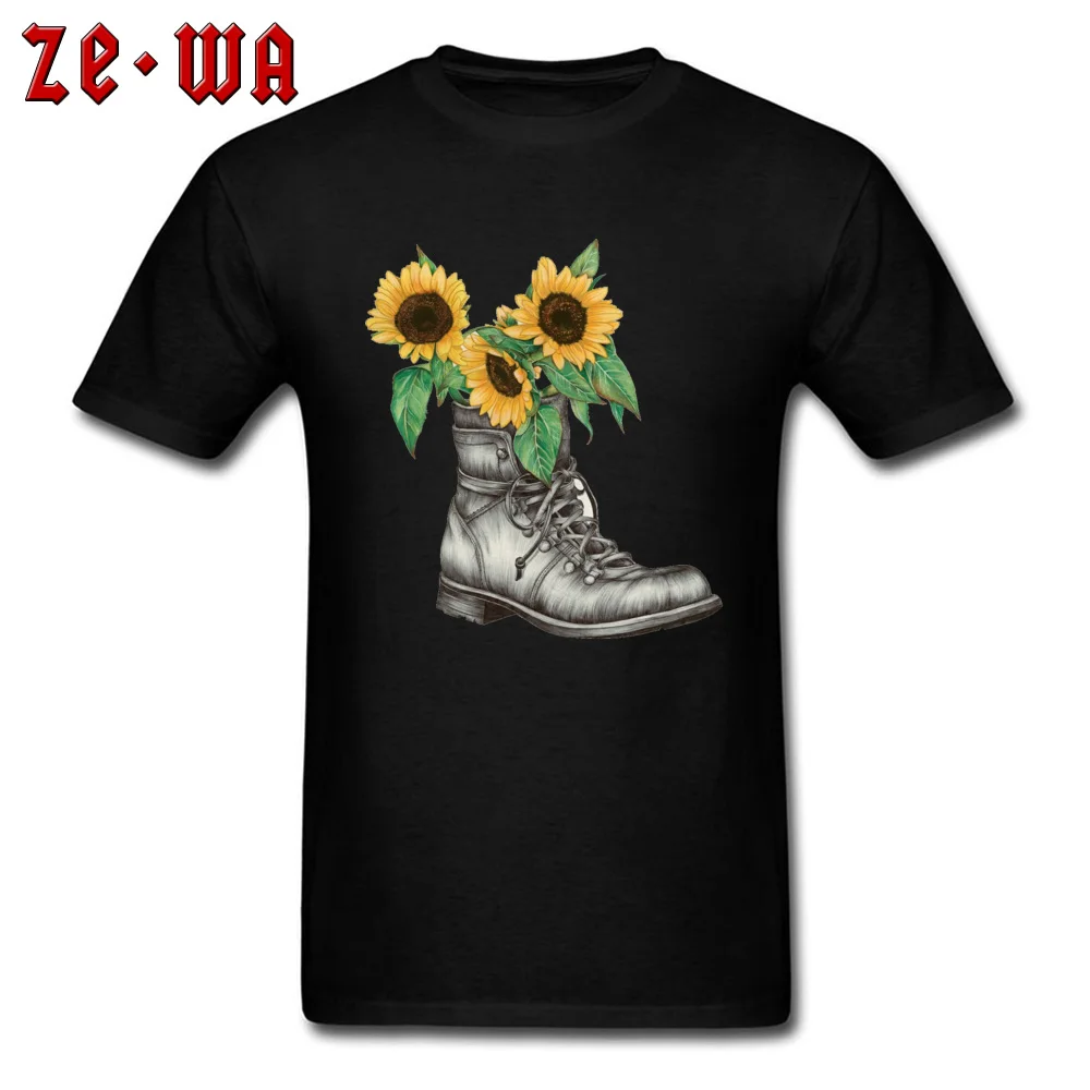 Casual Short Sleeve Tops T Shirt Summer/Fall O Neck 100% Cotton Men T Shirts men s boots201897Y Casual Tops Shirts Company men s boots201897Y black