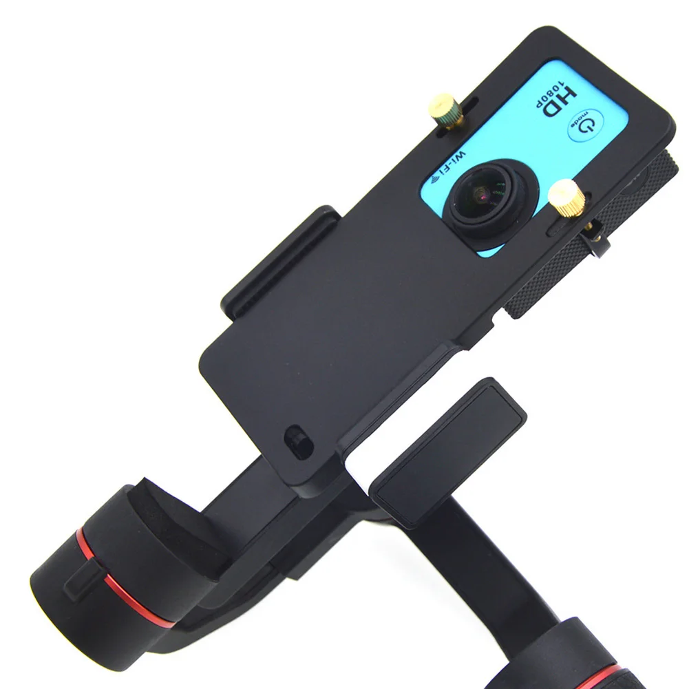 

Tool Tripod Universal Mount Stabilizer Sports Camera Gimbal Screw Switch Adapter Quick Release Plate Black Accessories For GoPro