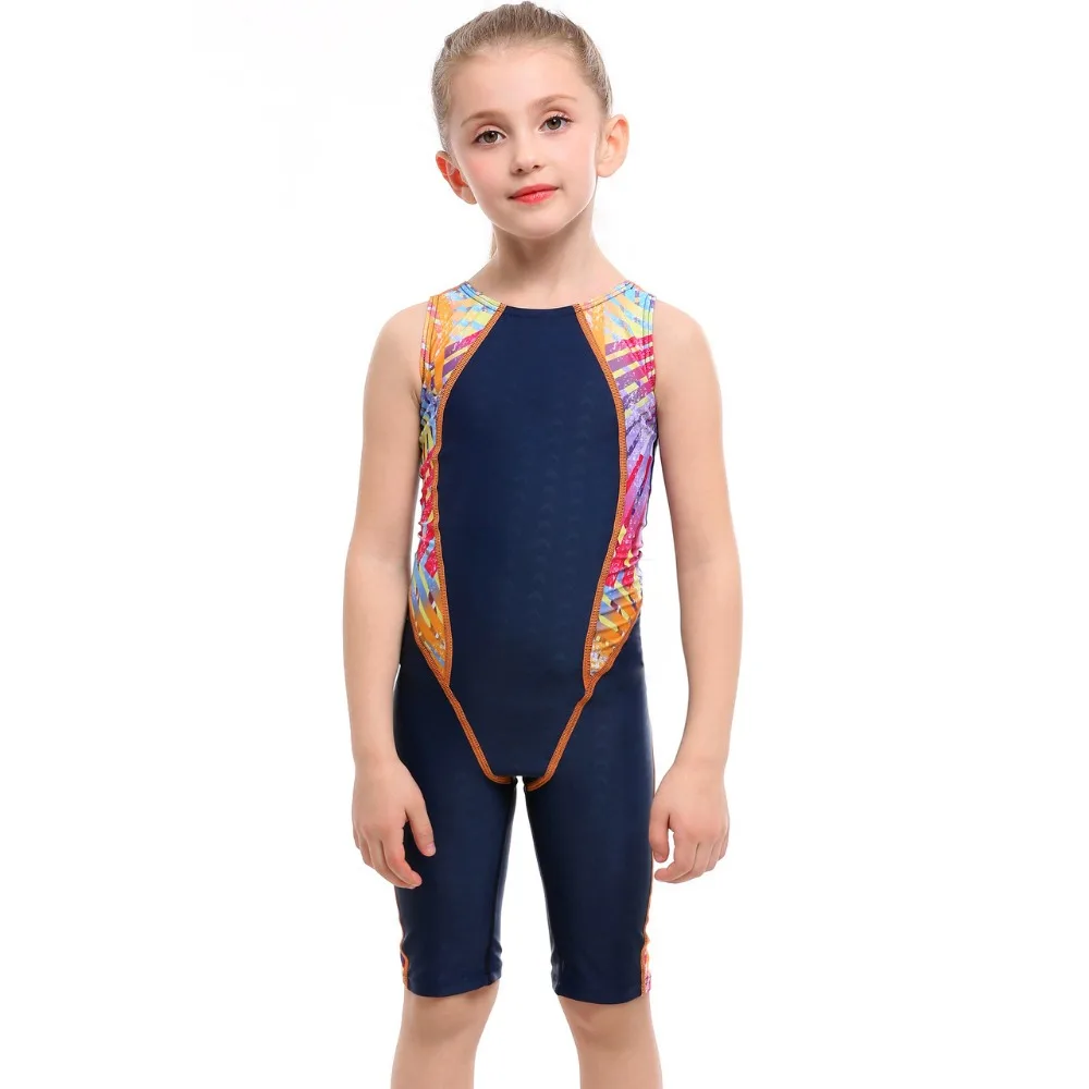 Профессиональный конкурентоспособный Цельный купальник для детей ...