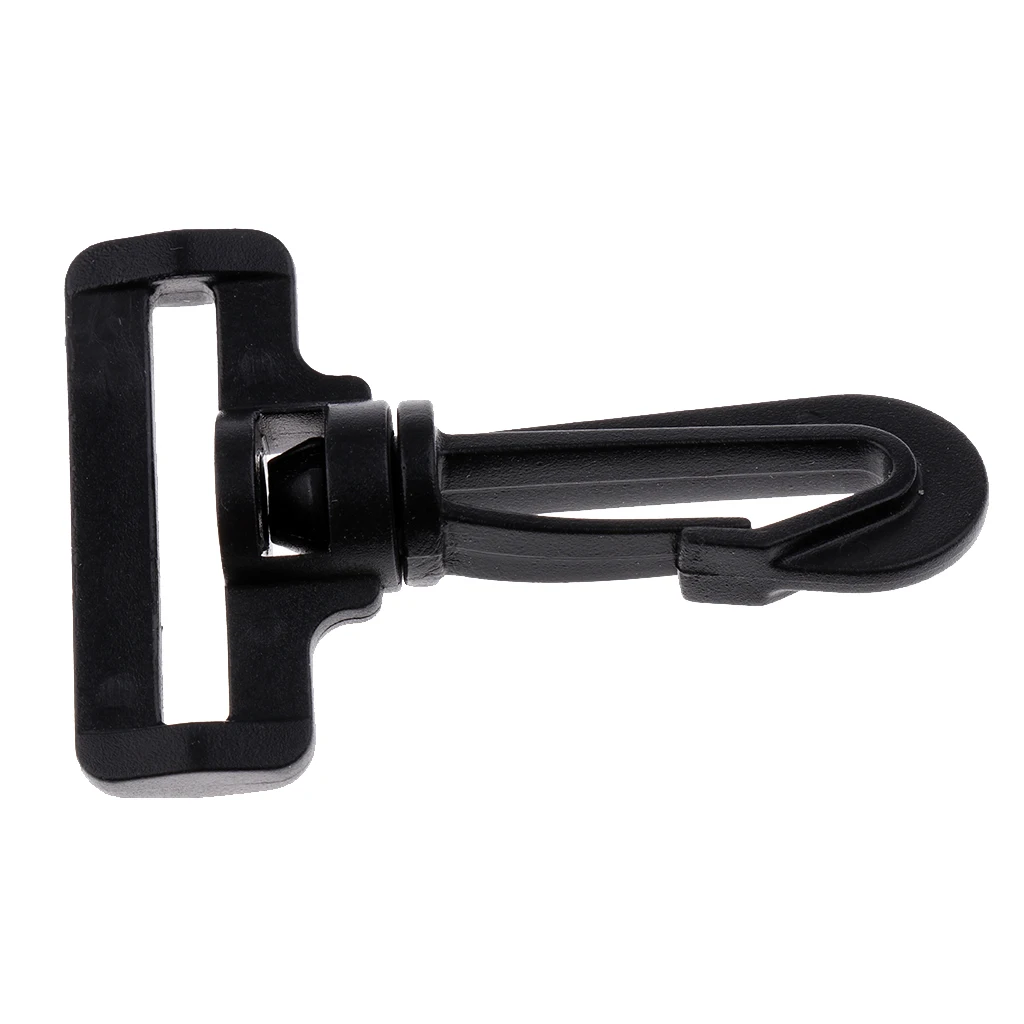 10Pcs 2/2.5/3/3.8mm Plastic Swivel Snap Hooks Buckle Hardware Paracord Outdoor Backpack Straps Webbing Bag Parts Accessories