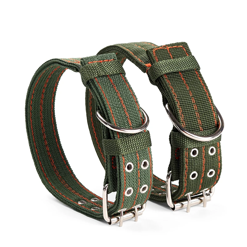 Buy Strong Canvas Large Dog Collar Adjustable Buckle