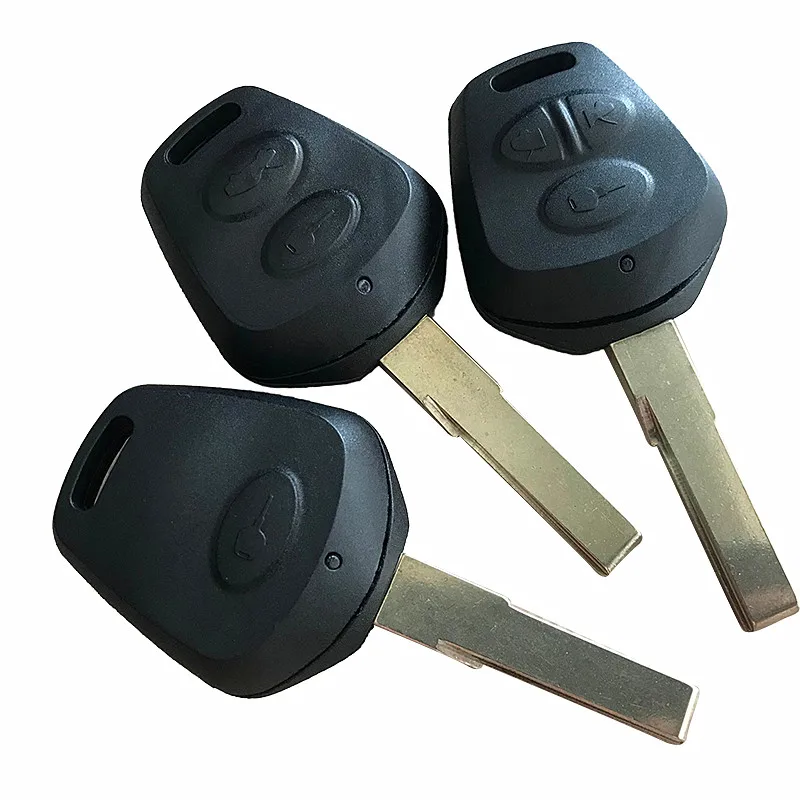 Replacement 2 Buttons Remote Car Key Shell Key Fob Case for Porsche 911 Carrera Boxster Cayenne