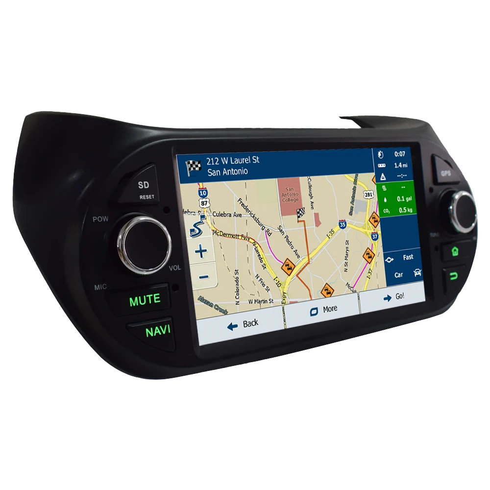 Excellent 7" Octa Core 4G Android 8.1 4GB RAM 64GB ROM RDS Car DVD Player Stereo GPS Glonass For Fiat Fiorino/Citroen Nemo/Peugeot Bipper 4