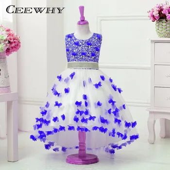 

CEEWHY Ball Gown Colorful Princess Girls Dress Prom Party Formal Dress Vestido Daminha First Communion Flower Girl Dresses