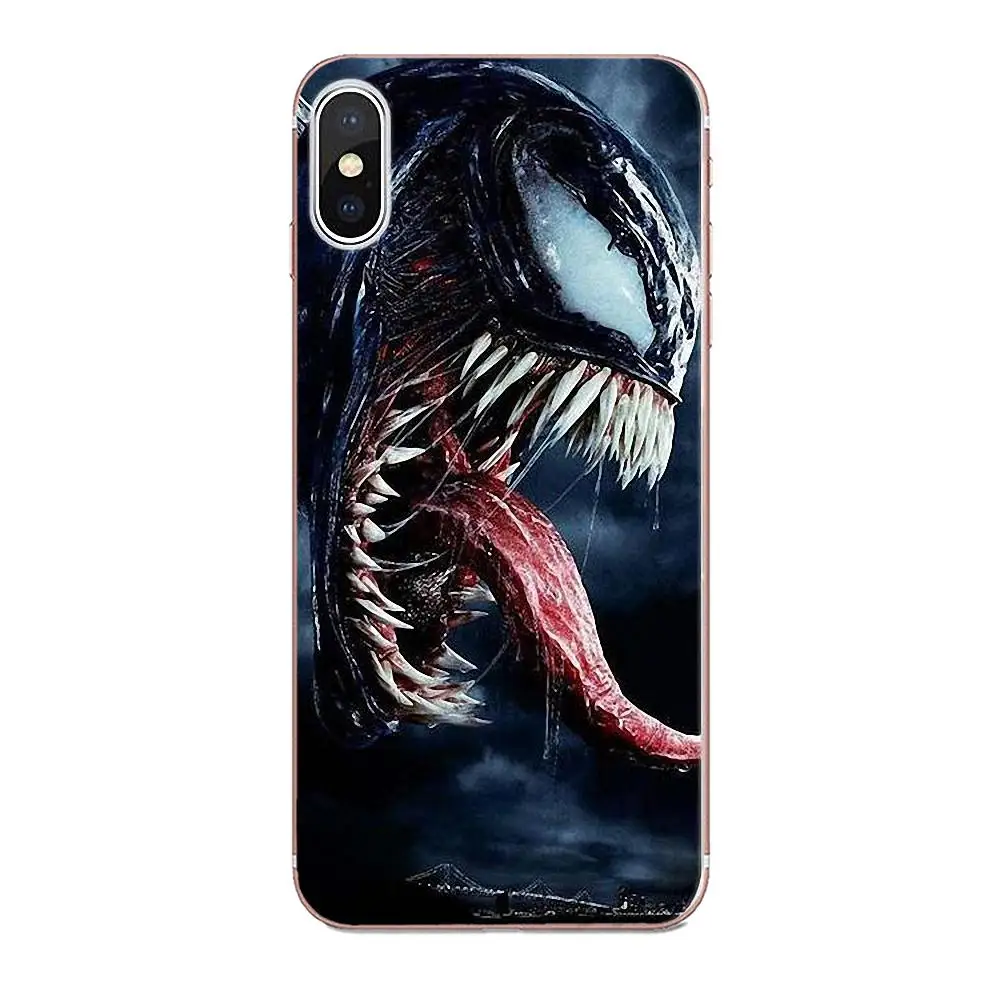 Для Xiaomi Redmi Mi Note 7 8 9 SE Pro Lite Go Play мягкий термополиуретановый ящик для звонков Venom