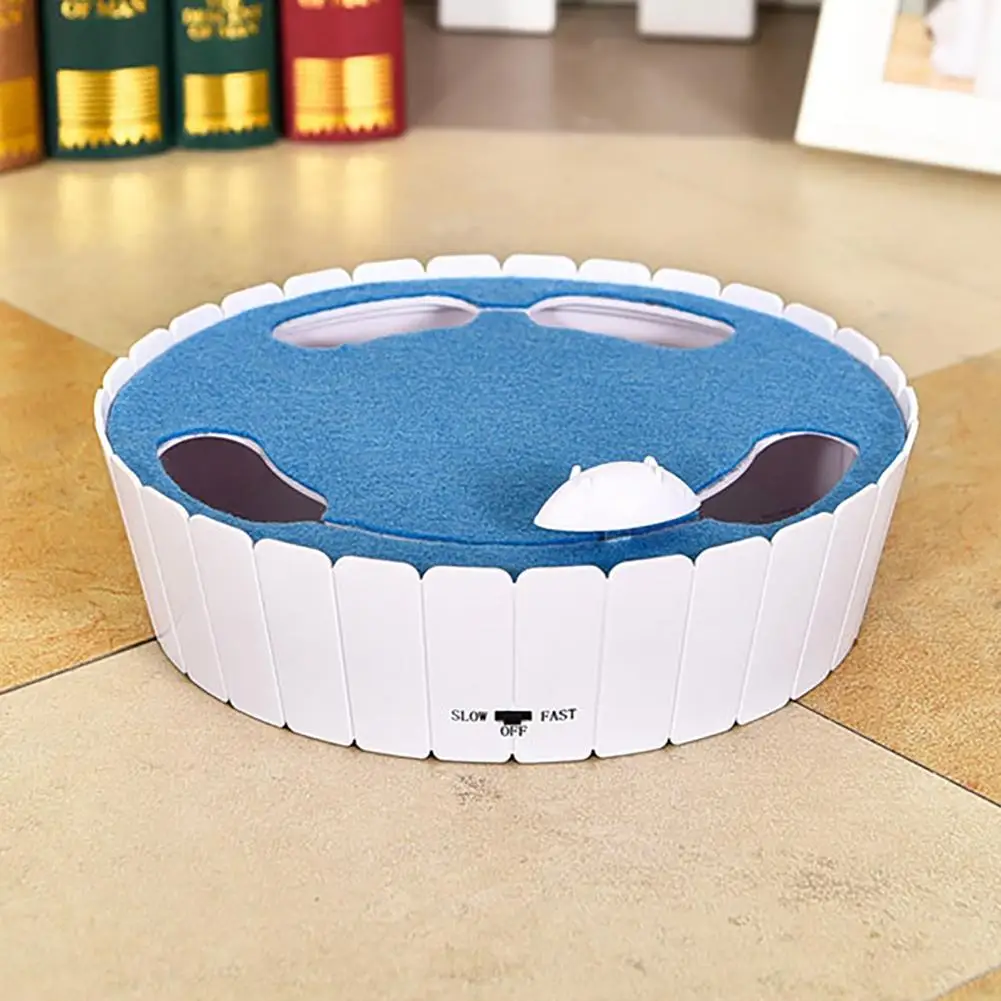 

Pet Cat Kitten Electronic Hide Seek Mouse Hunt Game Teasing Interactive Toy Fashion