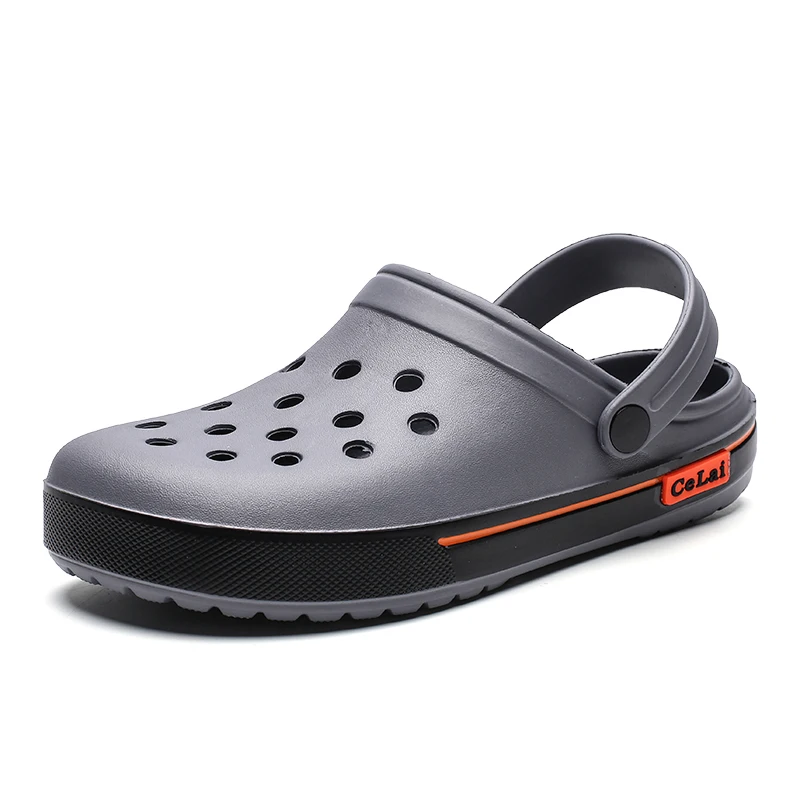 

Hole Shoes Men Shoes Male Sandals Crocse Summer Shoes Sandalias Hombre Slippers Sandalet Clogs Sandles New 2019 Croc Mens Shoes
