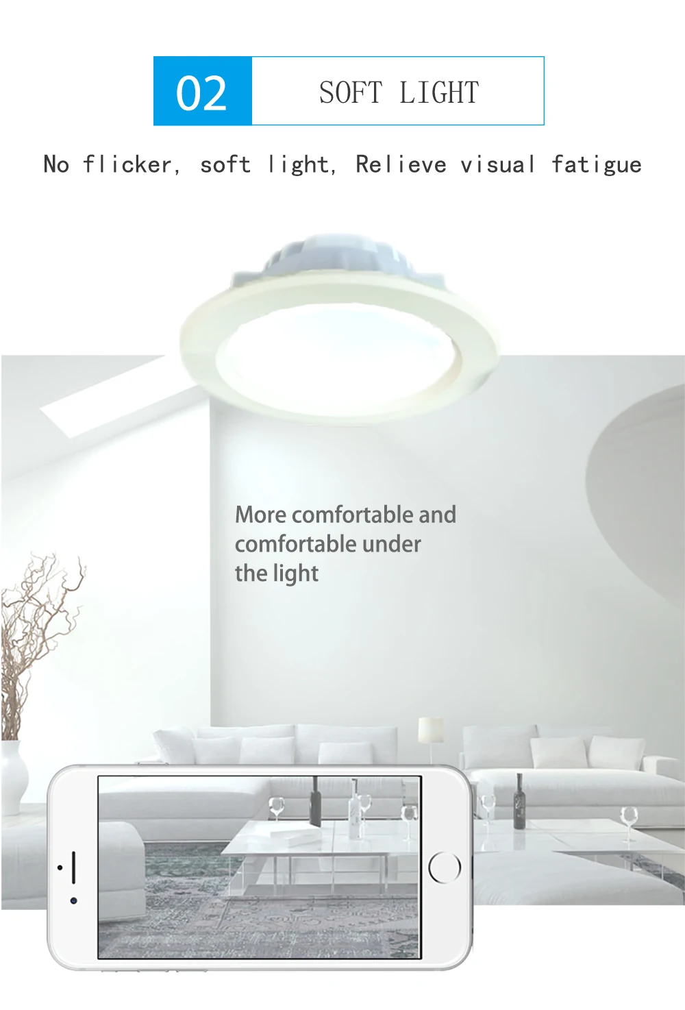 Cool-White-Down-Lighting