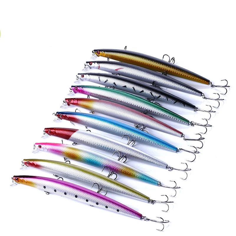 

1pcs Fishing minnow Lure 18cm/26g with treble hook for carp Bass Trolling artificial hard bait bass trout carp fishing tackles