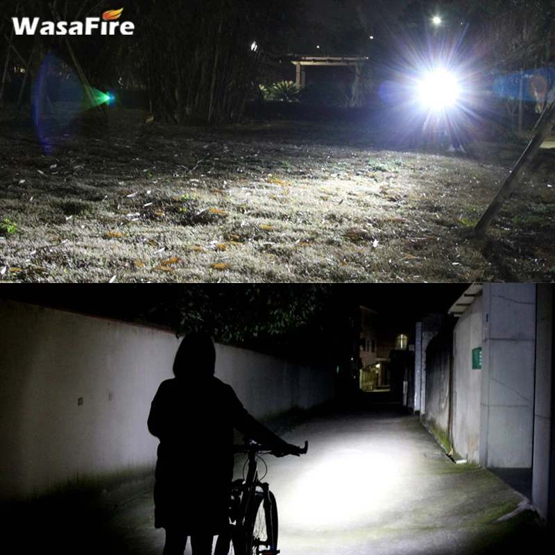 WasaFire 250lm USB Перезаряжаемый велосипедный передний светильник s 1* T6 светодиодный 5 режимов велосипедный головной светильник s Солнечная энергия luz bicicleta светильник с колокольчиком