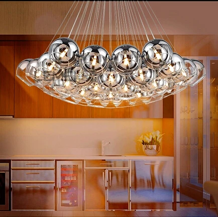 Pendant Lighting Gl Shades Led G4 Lobby Hotels Restaurant Italian Pendant Lighting Gl Shades Led G4 Lobby Hotels Restaurant Italian Style Modern Hanging Lamps Ball Luxury Light In Lights From