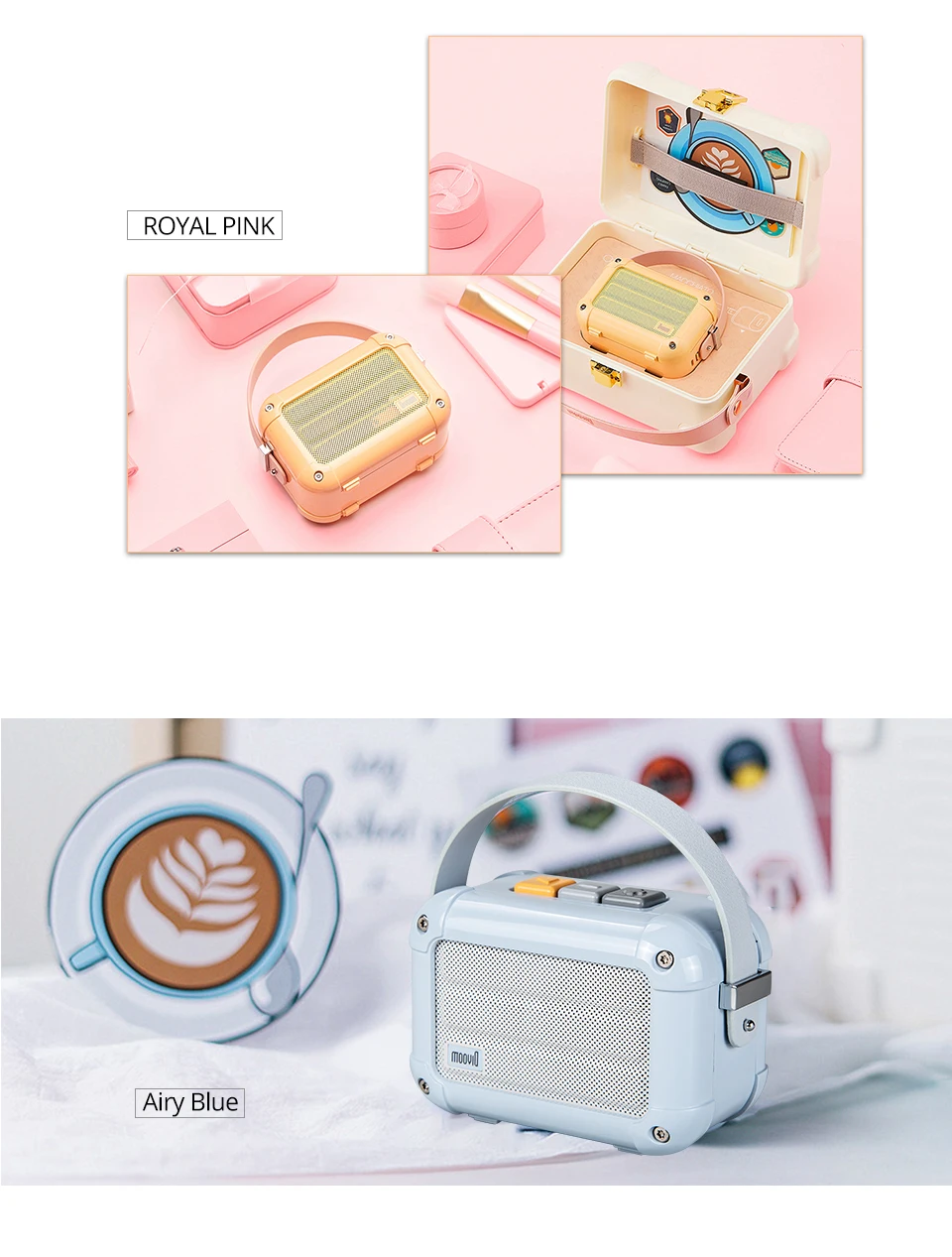 Divoom Macchiato portable wireless bluetooth speaker with FM radio TWS _11