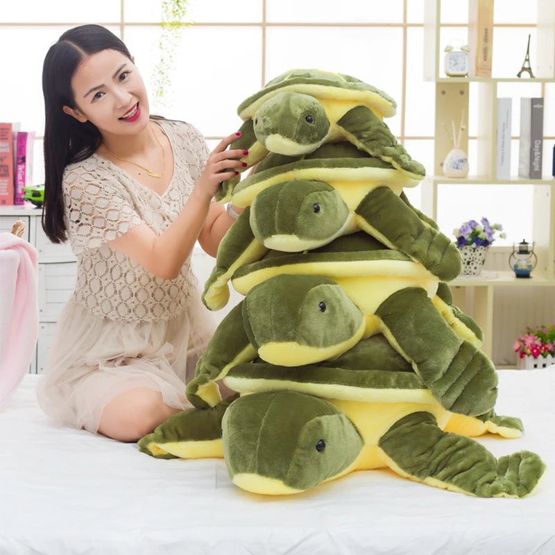 

40-70cm Cute Tortoise Plush Toys Super Soft Turtle Doll Plush Pillow Sleep With Soothing Toys Kids Toys Best Gift For Children