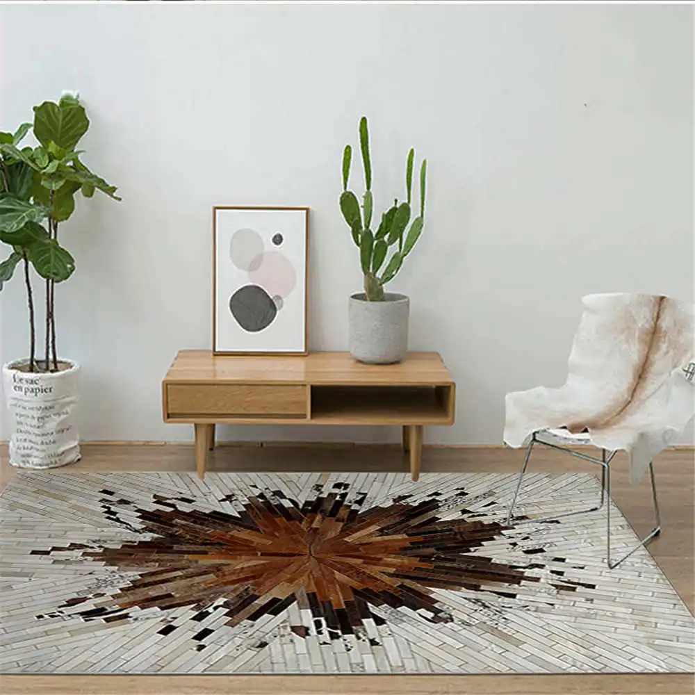 Flannel Creative Europe Type Carpet Hallway Doormat Anti- Slip Bathroom Rug Absorb Water Kitchen Mat