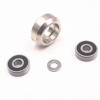 

Funssor Metal solid V wheel for Openbuilds Reprap 3D printer 5mm bore