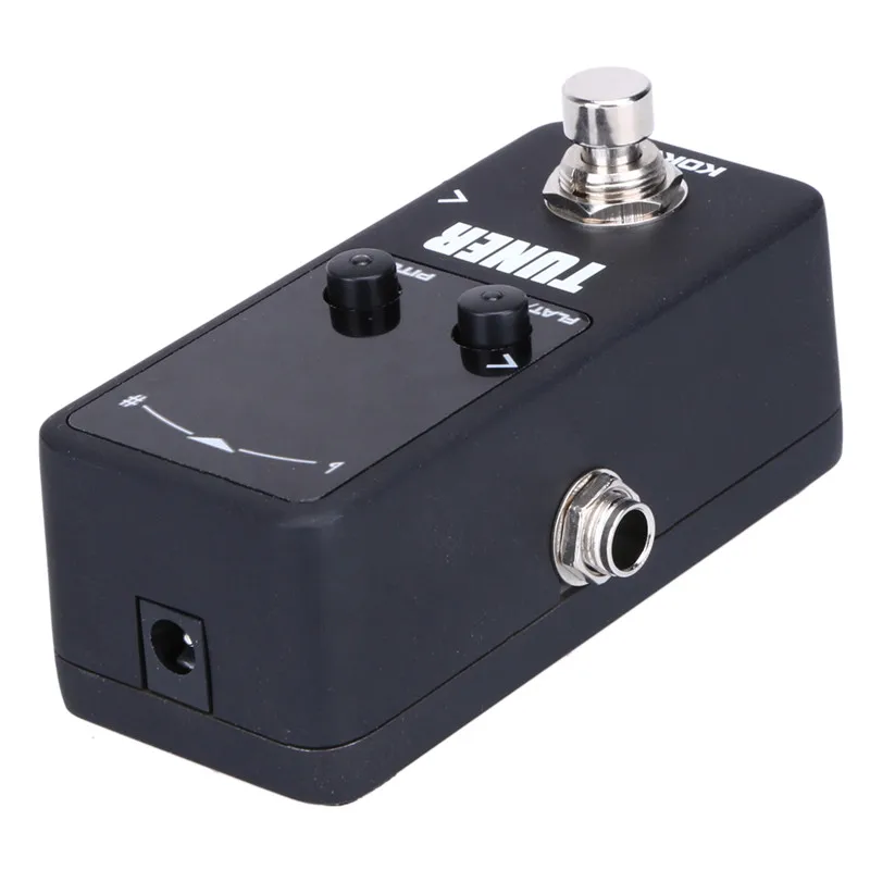 KOKKO TUNER MINI Electric Guitar Pedal Tuner Effect Device Dual Display For Guitarra Bass Guitar Violin Ukelele Instruments Part