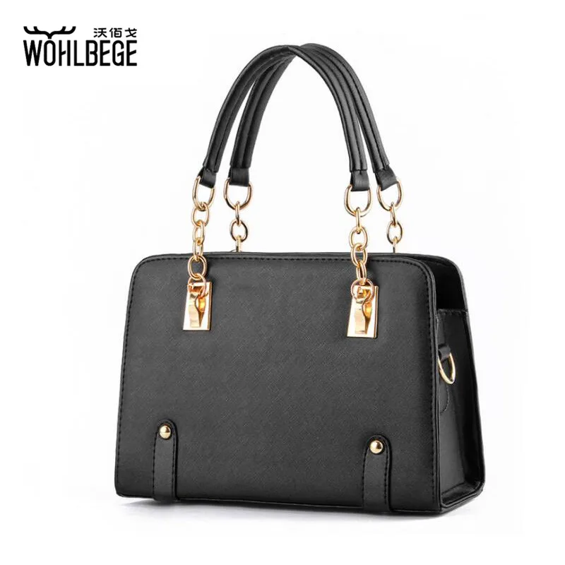 

2019 Ladies one-shoulder Chain Solid Color Three-dimensional Zipper Bag Office Multi-color Handbag
