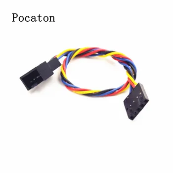 

5Pin Female to 4Pin Male Socket Adapter JACK PWM Cooling Fan Power Cable For DELL PC 1pcs