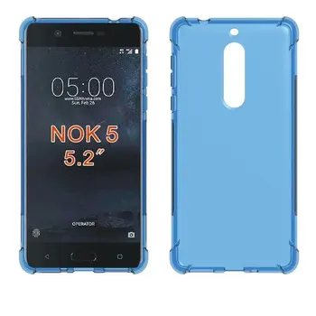 

100pcs/lot Alpha A Texture Soft TPU Silicon Cover Case For Nokia 3 5 6