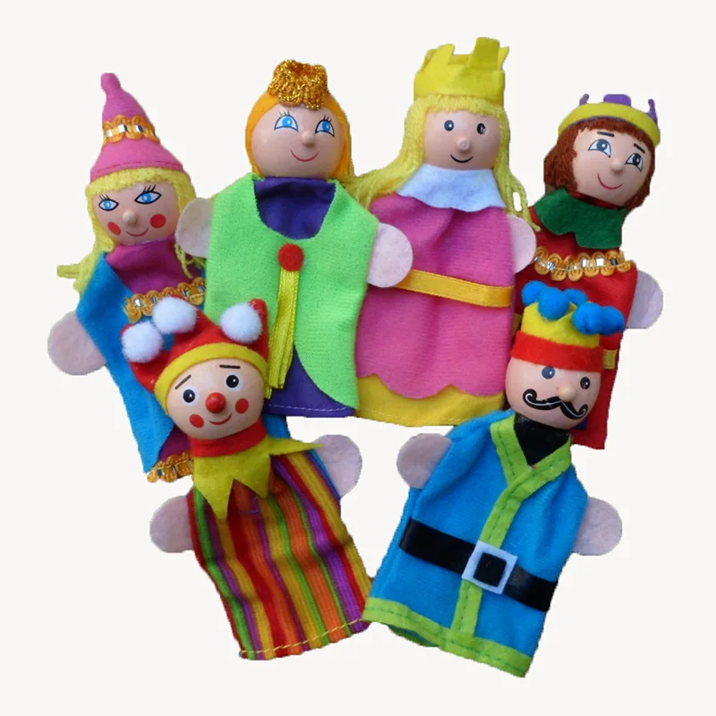 Королевская семейная кукла-кукла для кукол, детские сказочные представления, ровные палочки, Рождественский подарок