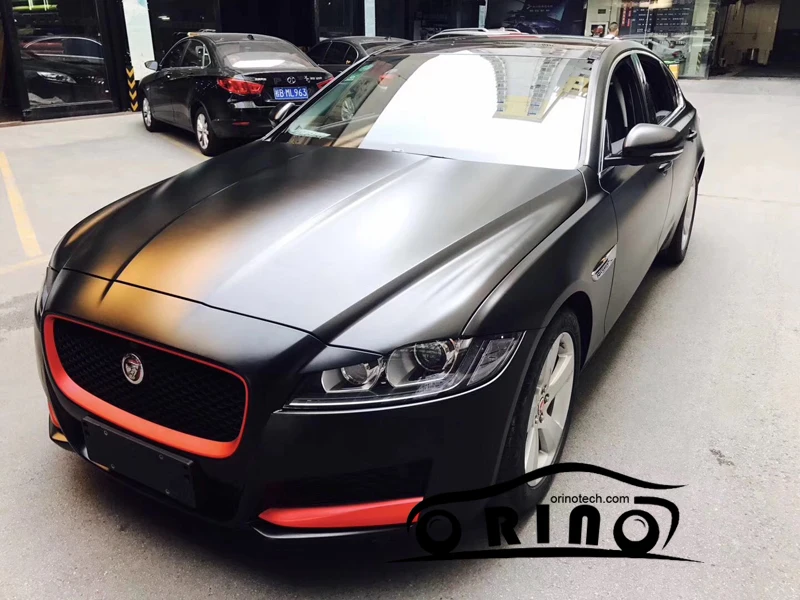 Pearl Metallic Black Vinyl Wrap-10