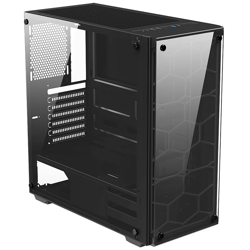 Башенное шасси JONSBO T02 Black medium ATX/Поддержка водяного охлаждения 240 | Компьютеры и