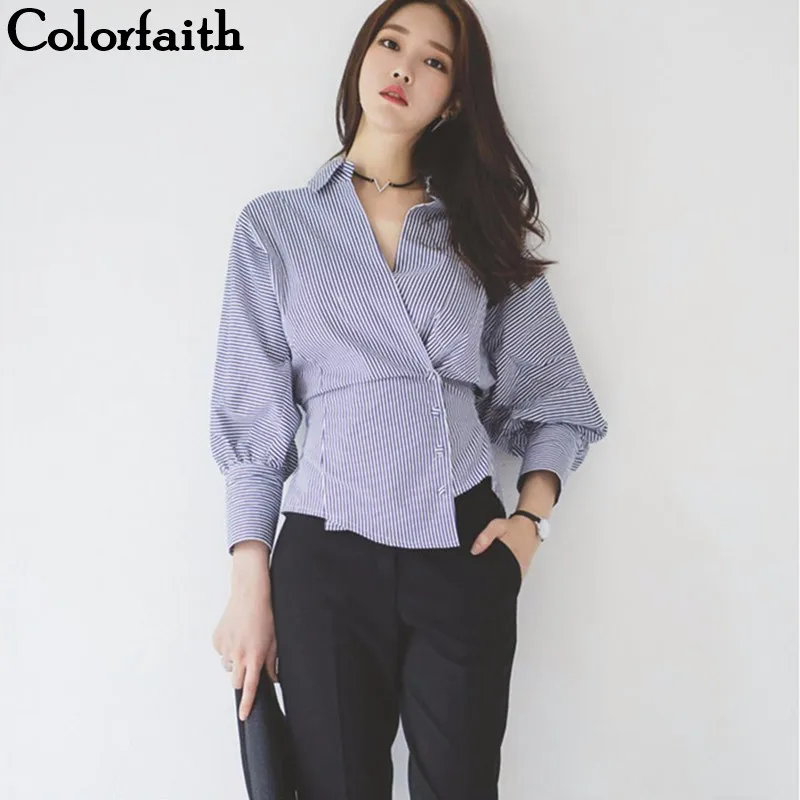 Mujeres Blusas 2017 moda elegante rayas Botones Camisas definido cintura Swallow tail Tops blusa bl706|blusas femininas|tops femininaswomen blouses - AliExpress