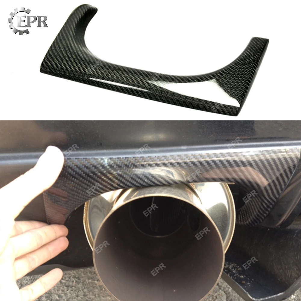 For Nissan R34 GTR Skyline Carbon Fiber Rear Bumper Exhaust Heat Shield