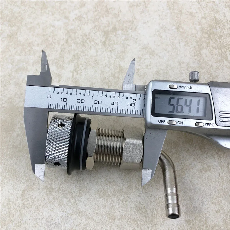 

Homebrew beer bar accessory Length 56mm Elbow Shank Beer Tap Kegerator Faucet Draft With 8mm Diameter Barber