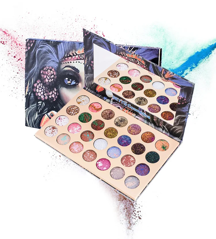 Seytu cosmetica marca 28 cores, brilhante, colorido,
