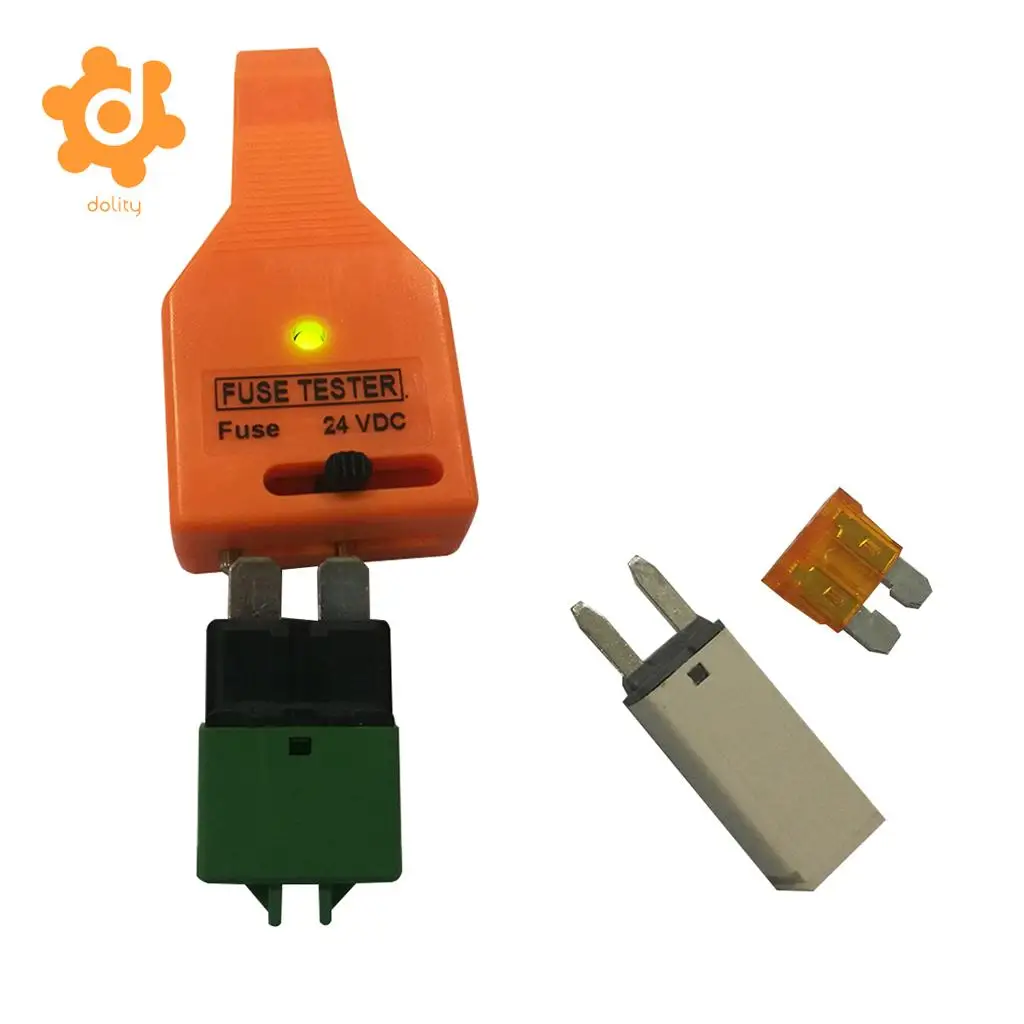 dolity 24V Automotive LED Car Blade Fuse Puller Tester Checker Remover