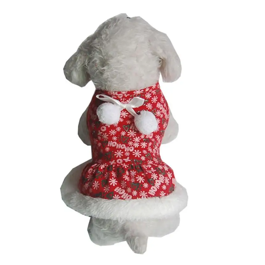 

Lovely Fashion Smart Pet Dog Puppy Santa Shirt Christmas Costumes Warm Coat Apparel Sweater Pet Clothes Abrigo Perro Roupas