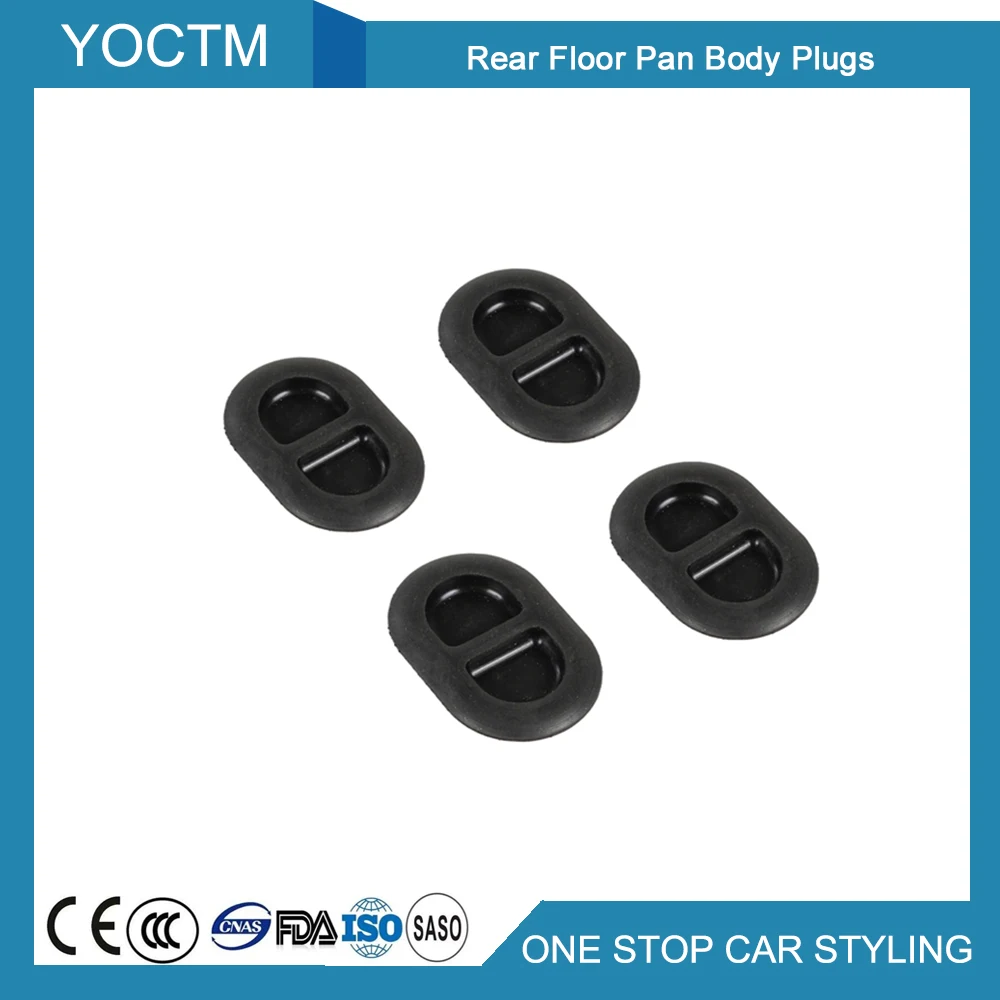 4PC Fits For Jeep Wrangler 07 Up Rear Floor Pan Body Plugs Waterproof Anti-Scaling Protection Car Exterior Accessories Styling 4PC Fits For Jeep Wrangler 07 Up Rear Floor Pan Body Plugs Waterproof Anti-Scaling Protection Car Exterior Accessories Styling