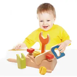 Детские деревянные Игрушечные лошадки многофункциональный набор инструментов Ролевые игры плотник Инструменты игрушки деревянные