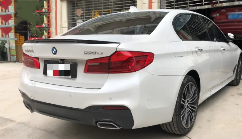 Для BMW G30 F90 спойлер P style 520i 528i 535i 530i Высокое качество ABS Материал грунтовка для автомобилей и краски цвет от до