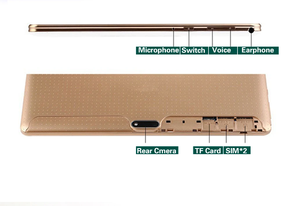 Новейший T805C 10,1 дюймовый планшет MTK8752 Восьмиядерный 4 Гб ОЗУ 64 Гб ПЗУ две sim-карты 8,0 МП gps Android 8,1 1280*800 ips планшет