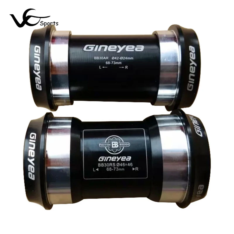 Велосипедный кронштейн jineyea PF30 BB30 145 г 7075AL с ЧПУ GXP 24 мм/22 мм|bottom bracket|bike axispedalier bicicletas
