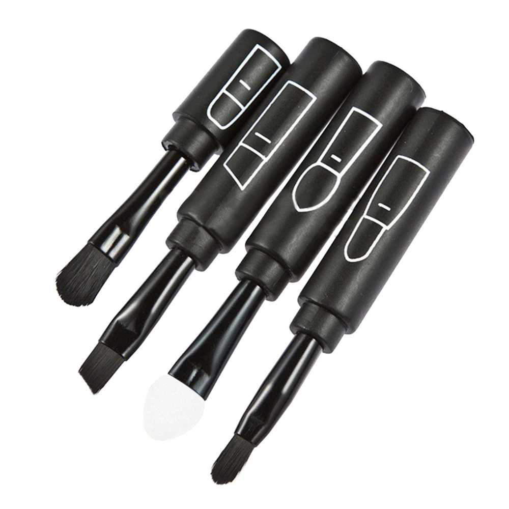 

4 in 1 Beauty Makeup Brushes Set Cosmetic Tools Including Eyeshadow Brush Lip Eyeliner Oblique eyebrow brushs