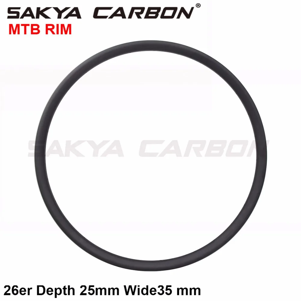 1 пара бескамерные карбоновые обода для горного велосипеда 26 дюймов|mtb rims|carbon