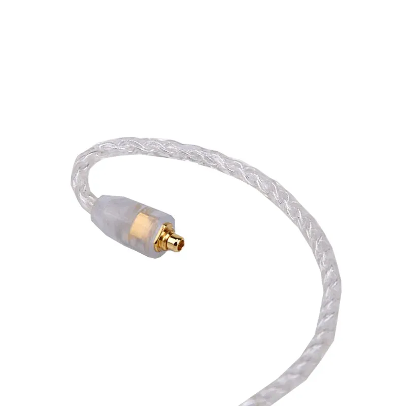 1.2 м 8 core 5N occ тефлон посеребренные кабель наушников для Shure SE215 SE315 SE425 SE535 SE846 UE900