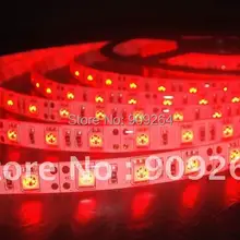 Гибкая светодиодная полоса в красном цвете, 300 шт. SMD5050/катушка, DC12V вход переменного тока, светодиодные ленты используется для декорирования, пункт No.: WF-12R60D-5010