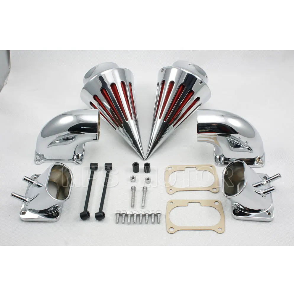

Motorcycle Spike Air Cleaner Intake Filter Kit For Suzuki Boulevard M109 Chrome