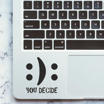 

Double Smiley Funny Trackpad Decal Laptop Sticker for MacBook Pro Air Retina 11 12 13 15 inch Mi Mac Book Touchpad Skin Sticker
