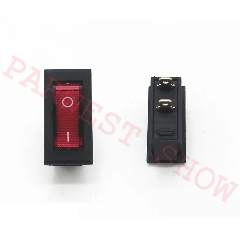 

10Pcs On-Off 3Pin DPST Rocker Switch 3A 250V KCD11 3Pin Snap-in On/Off Rocker Switch For jamma machine kit parts