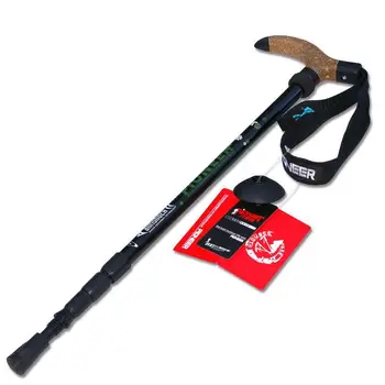 

T Handle Nordic Walking Poles Walking Stick For Tourism Cane Trekking Poles Muletas Bastones Trekking Hiking Pole Crutches Bar