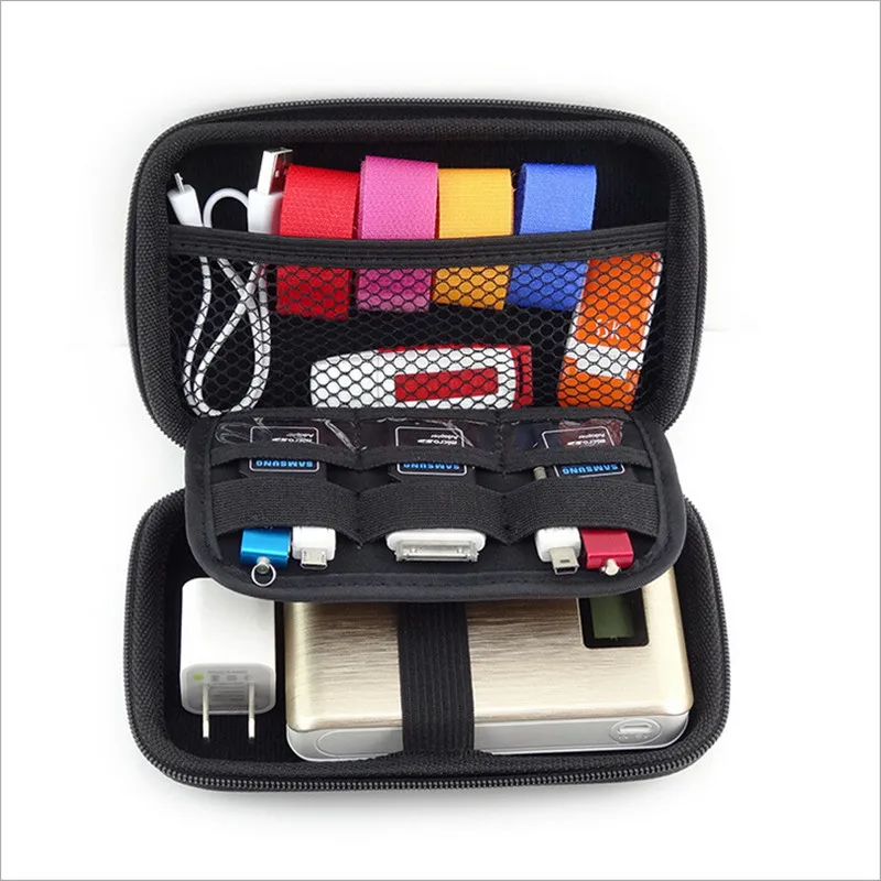 Us 4 14 Storage Bag Travel Set Gadget Mobile Kit Case Digital Devices Usb Cable Data Line Insert Gi872194 In Bags From