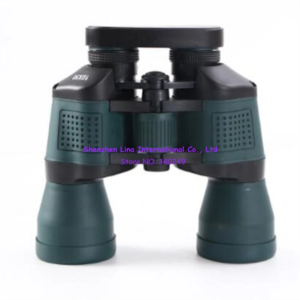 يبو 10x50 HD تلسكوب مناظير FMC متعدد الطبقات المغلفة قبضة المضادة للانزلاق تلسكوب