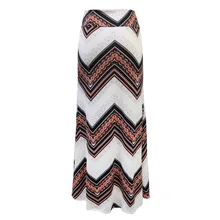 Европейский Стиль Женская летняя юбка макси Бохо длинная высокая тонкая талия тонкая сексуальная пляжная юбка фасона "Русалка" S-XXXL