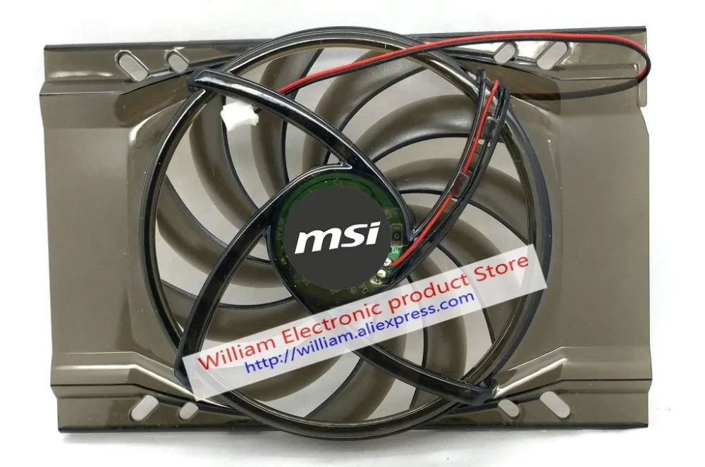 Для MSI UNIKA GTX650ti HD5750 5770 6750 9800GT GTS250/450 Вентилятор Охлаждения видеокарты PLA09215B12L 12 В 0.20A